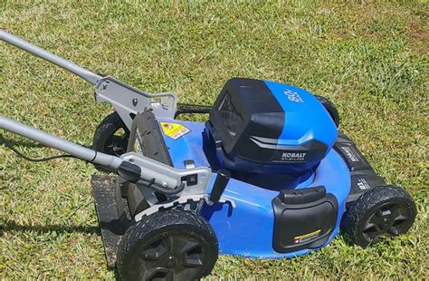 Kobalt kmp 6080 06 blade - Model #KMP 6080-06 Up to 60 minutes runtime on a fully charged 6.0 Ah battery (battery and charger included) Self-propelled via rear-wheel drive, with variable speed control to help set the perfect pace 